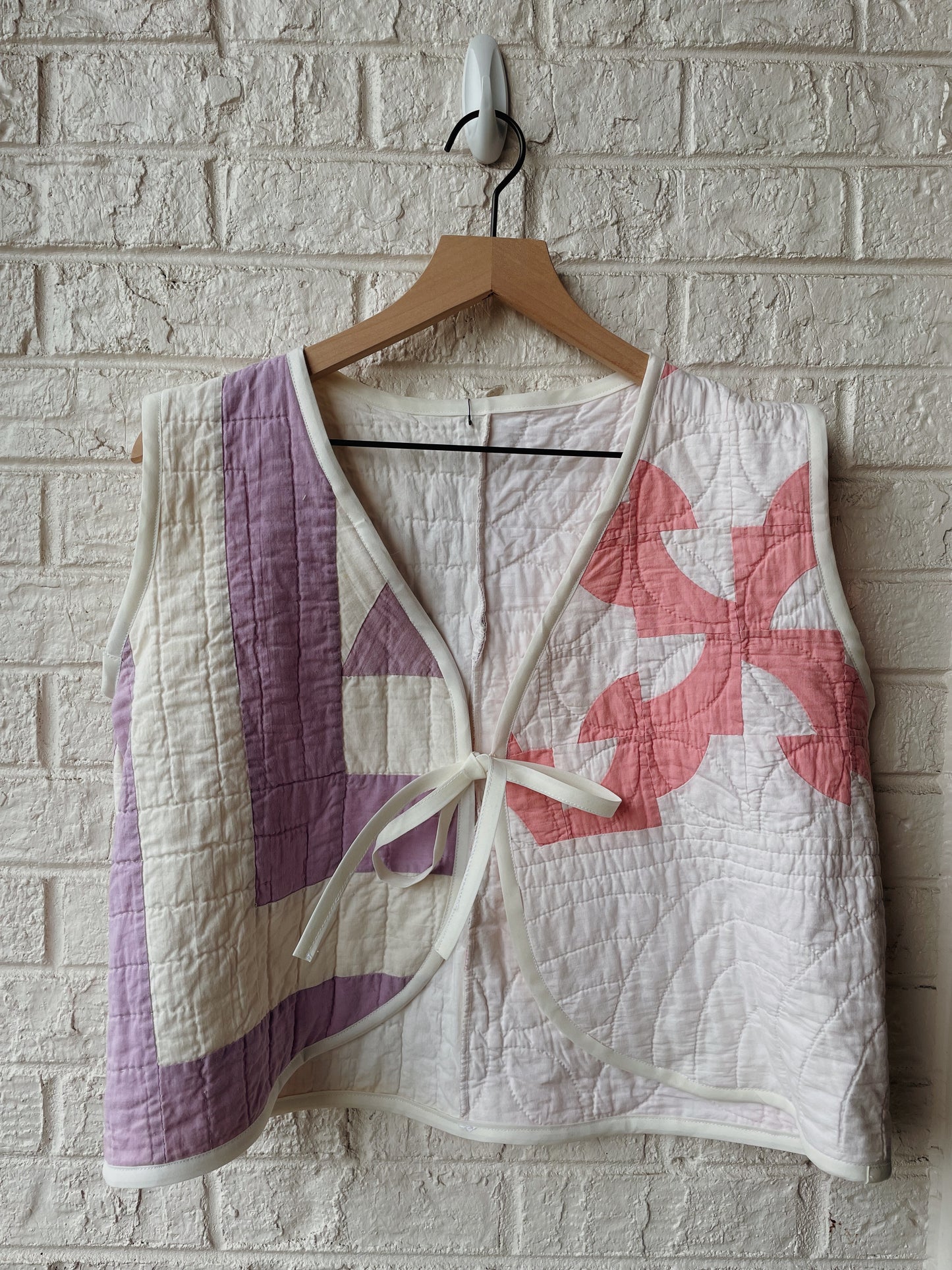 Vintage quilt vest