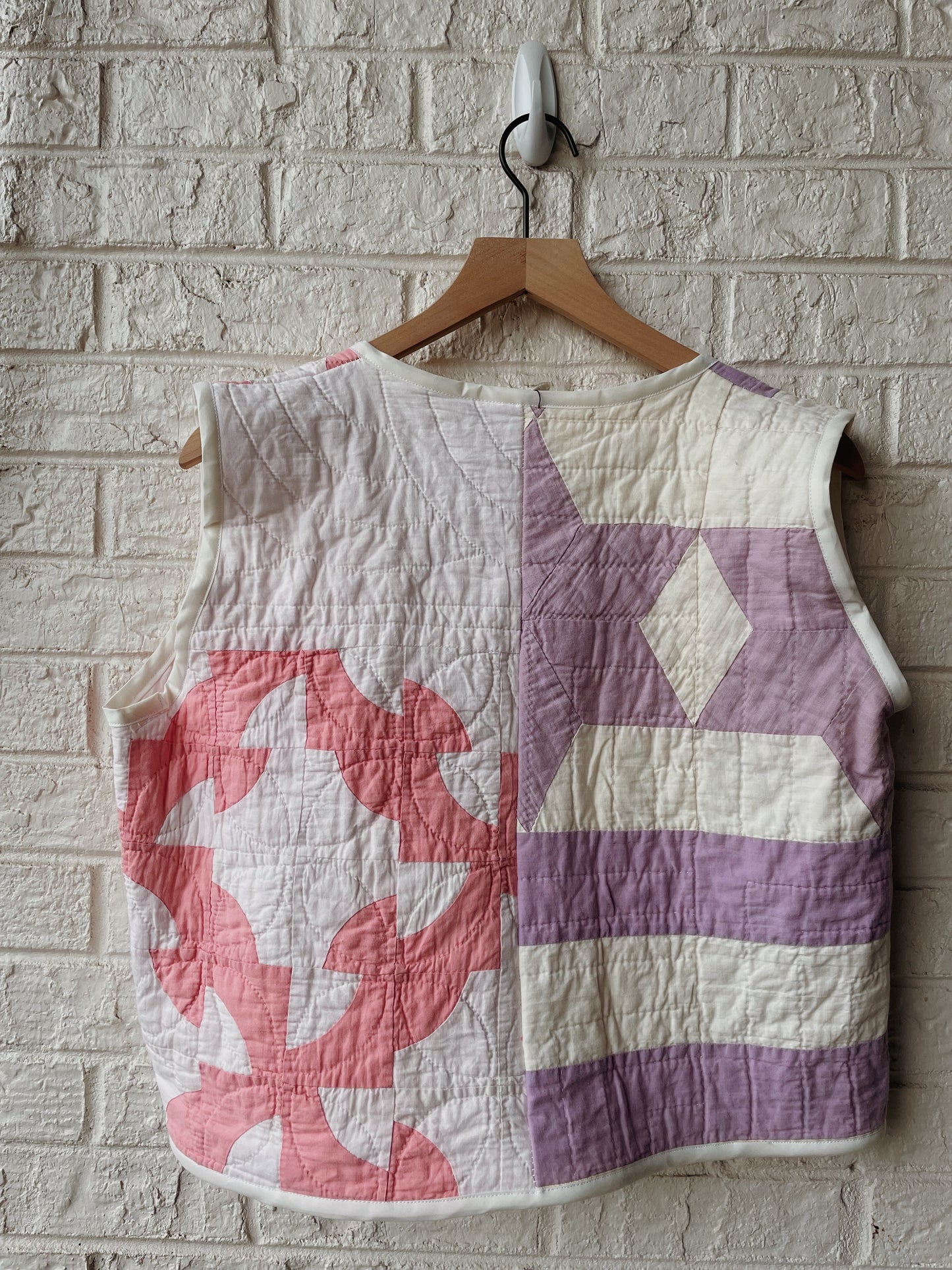 Vintage quilt vest